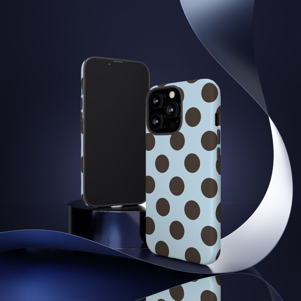 Brown Polka Dot Case