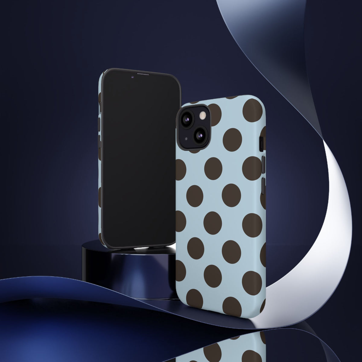 Brown Polka Dot Case