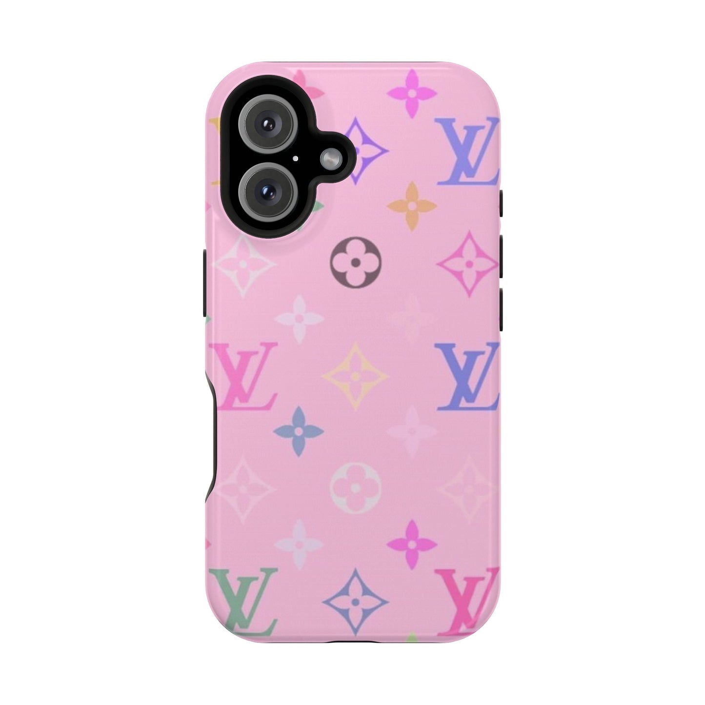 Pink Monogram - Impact-Resistant Case