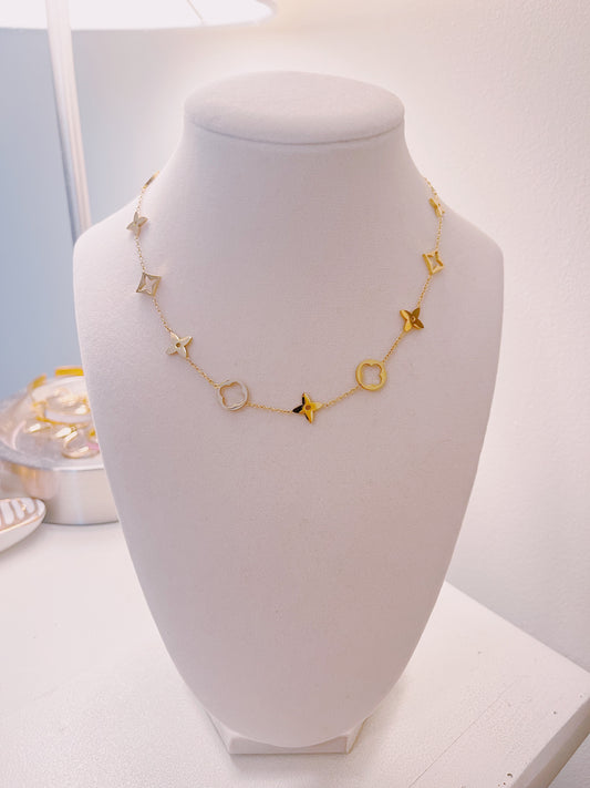 Lacey Charm Necklace