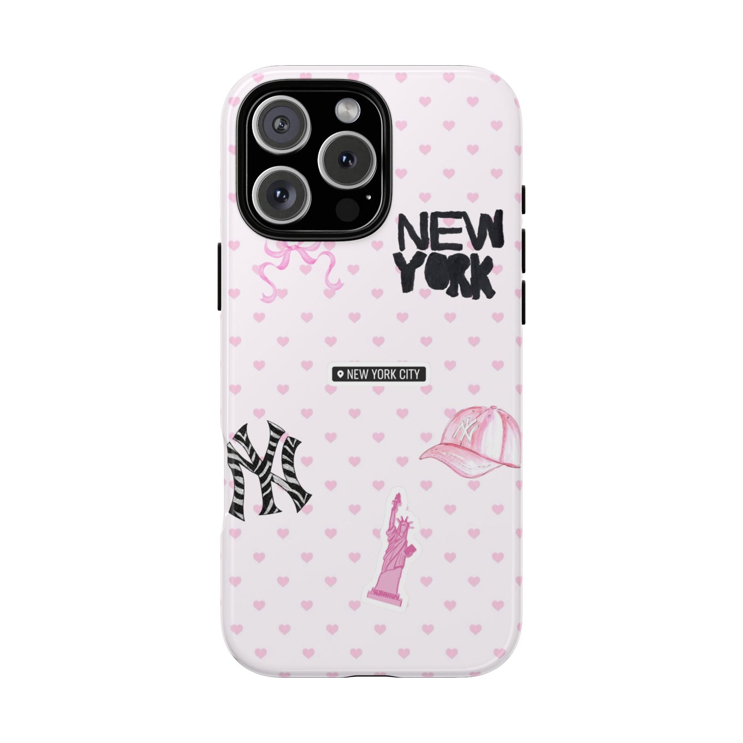 Pink NY Heart Case