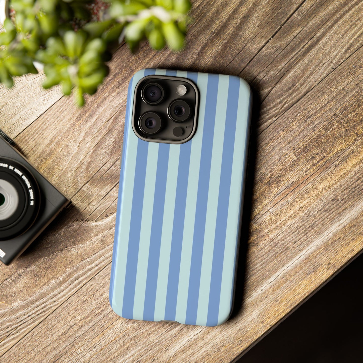 Blue Stripes Case