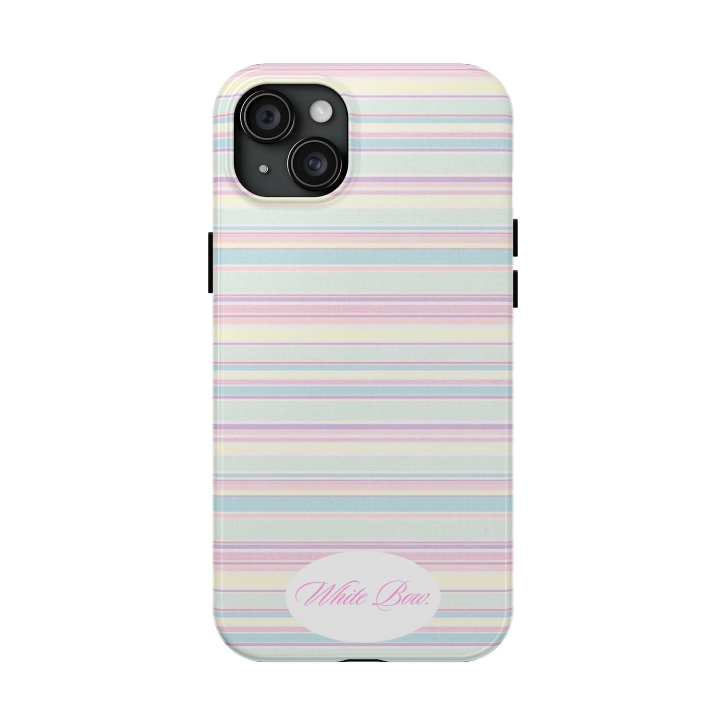 Signature White Bow Case