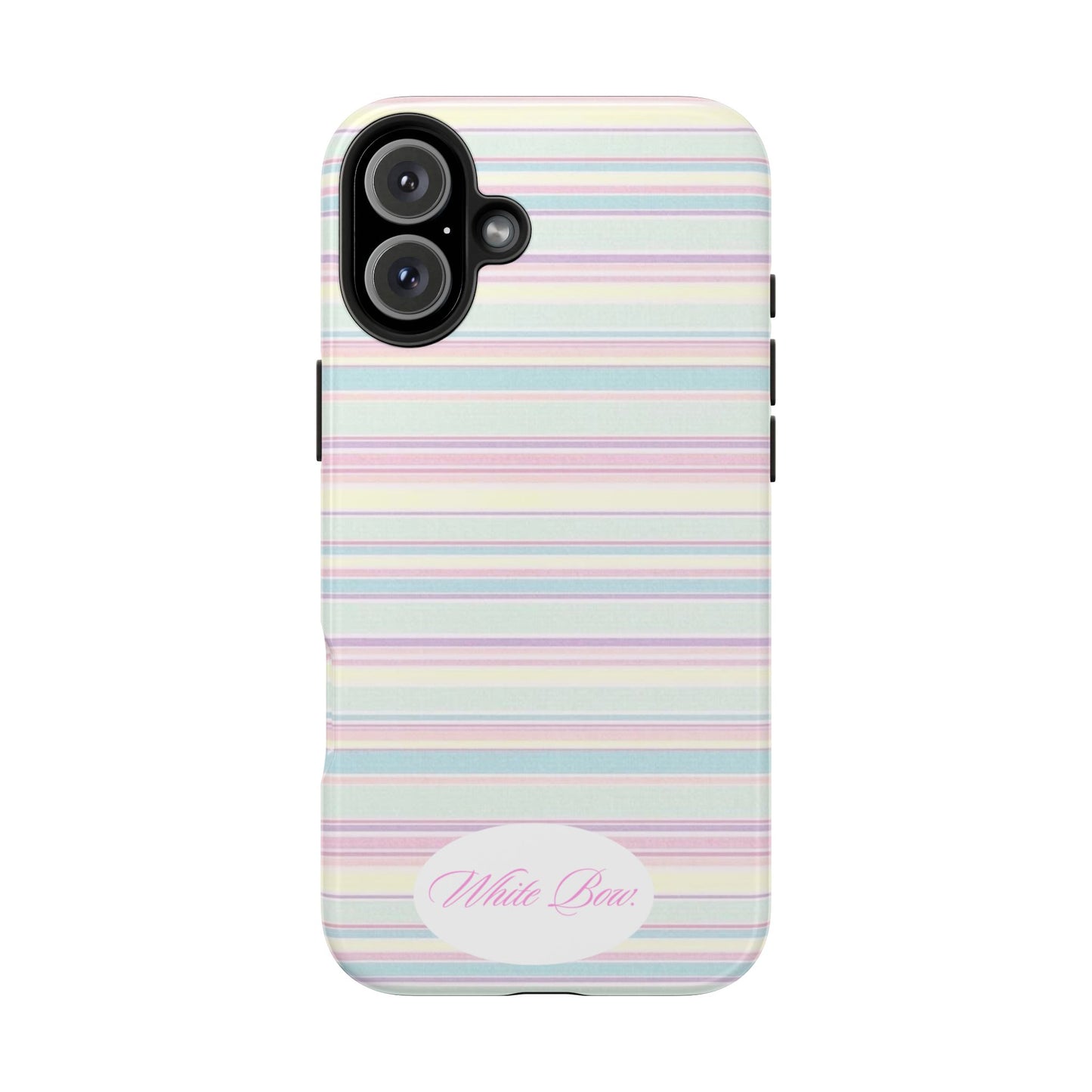 Signature White Bow Case