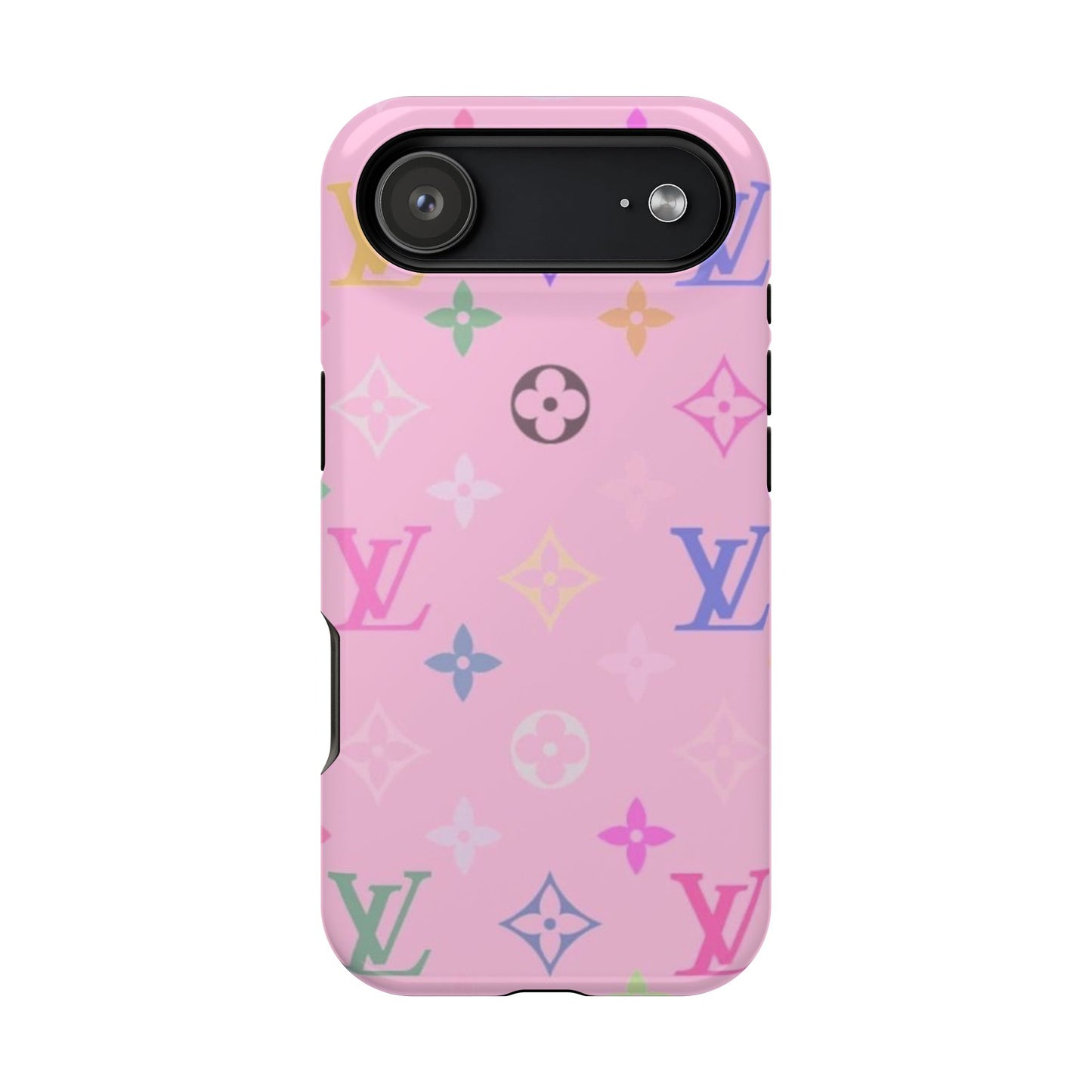 Pink Monogram - Impact-Resistant Case