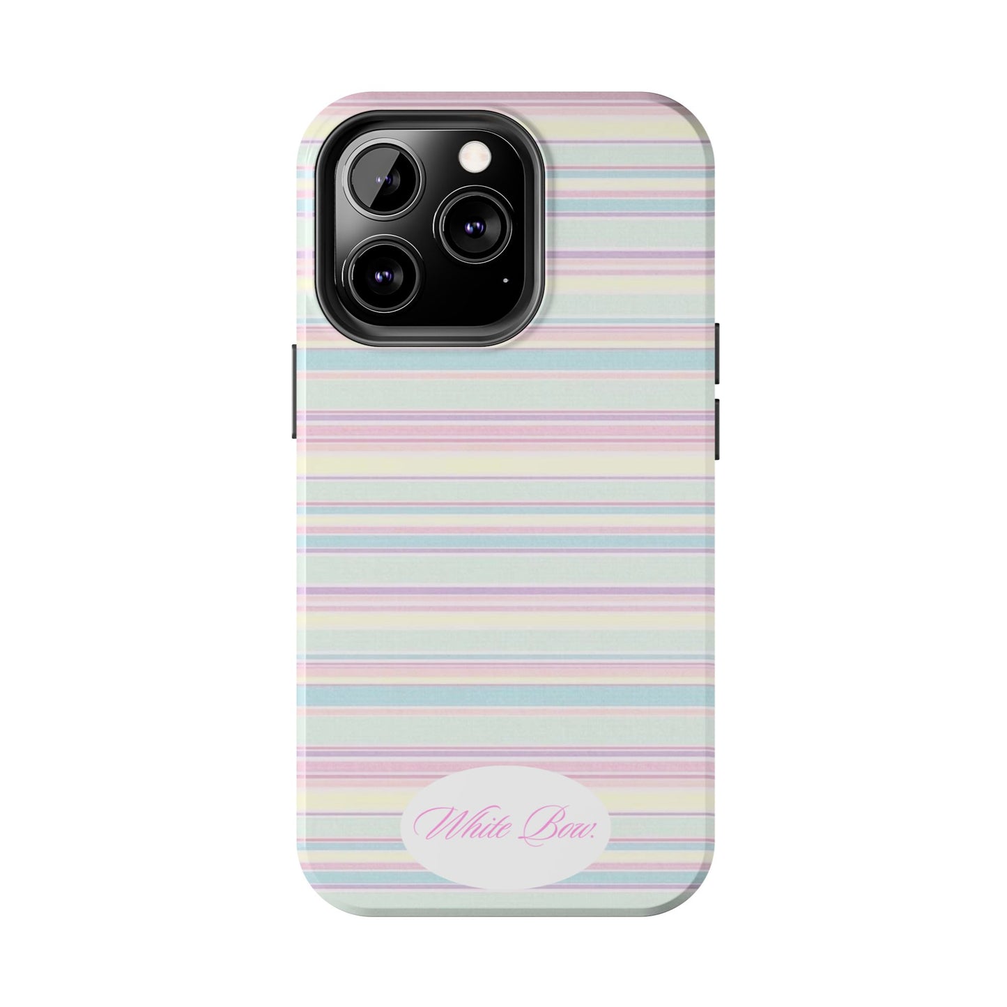 Signature White Bow Case