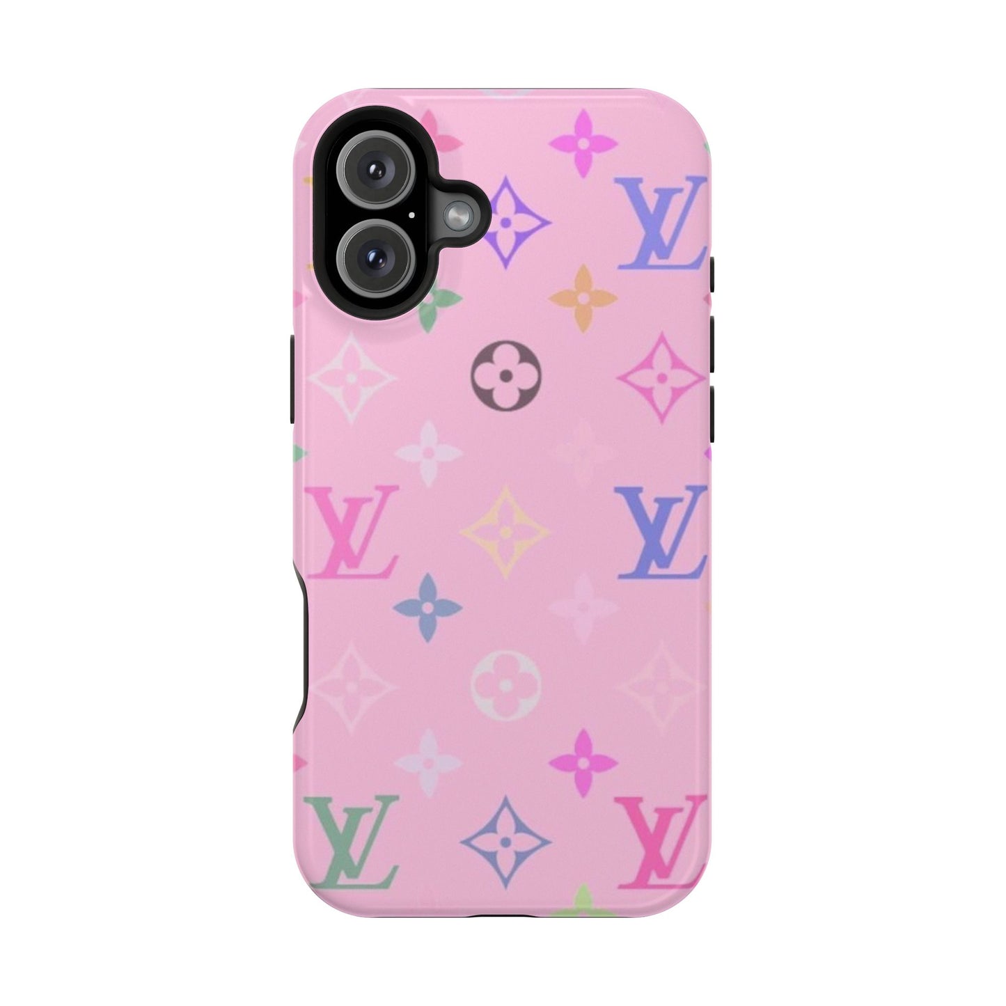 Pink Monogram - Impact-Resistant Case