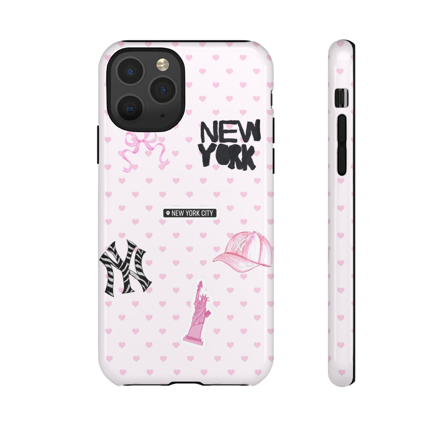 Pink NY Heart Case