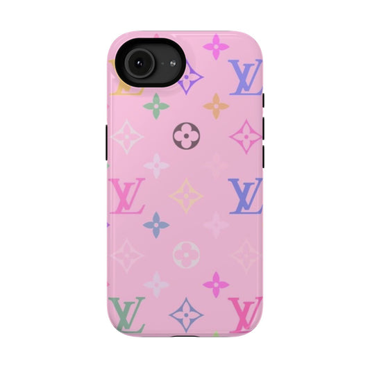 Pink Monogram - Impact-Resistant Case