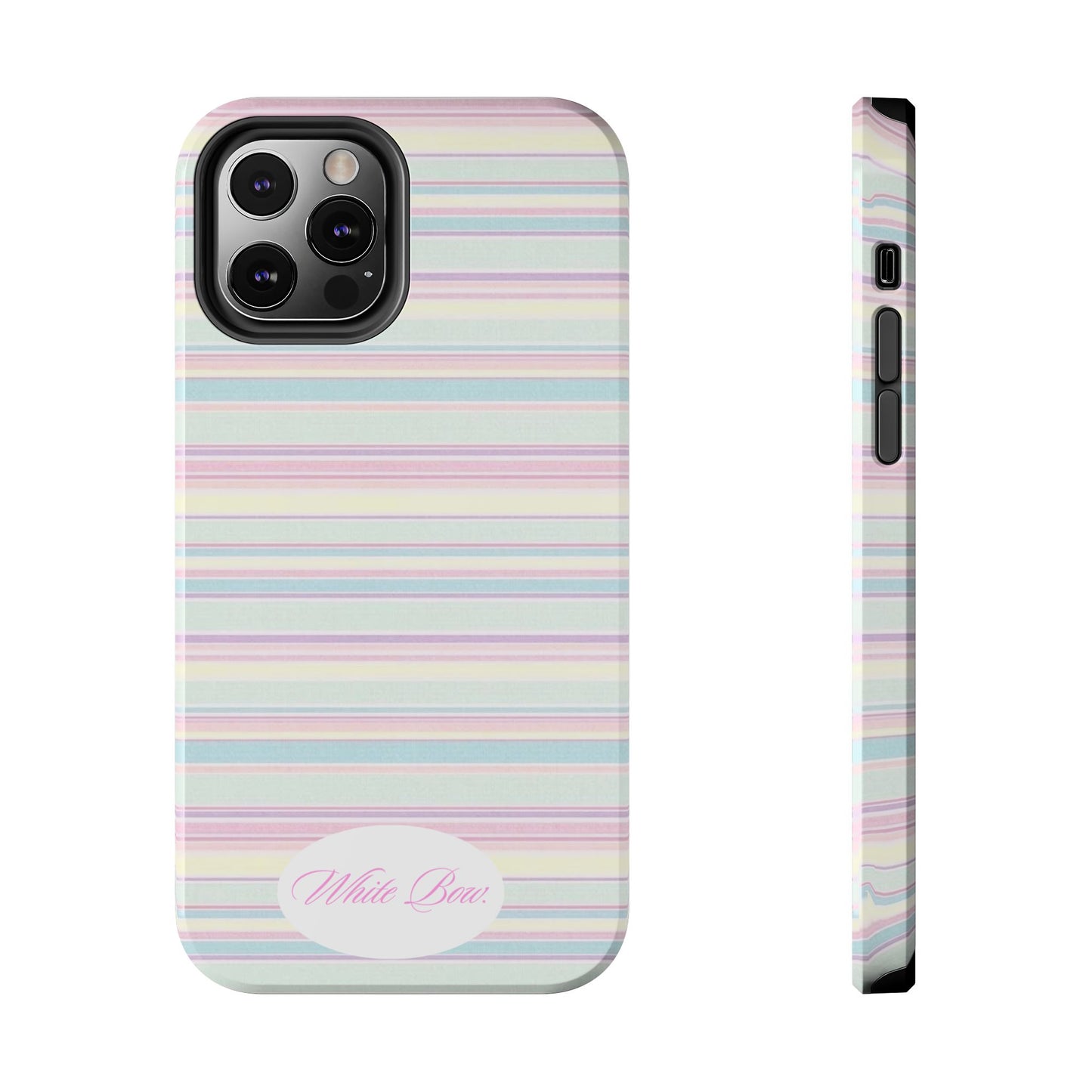 Signature White Bow Case