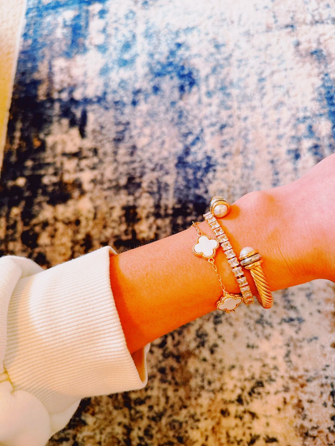 Signature Gold Cable Bracelet