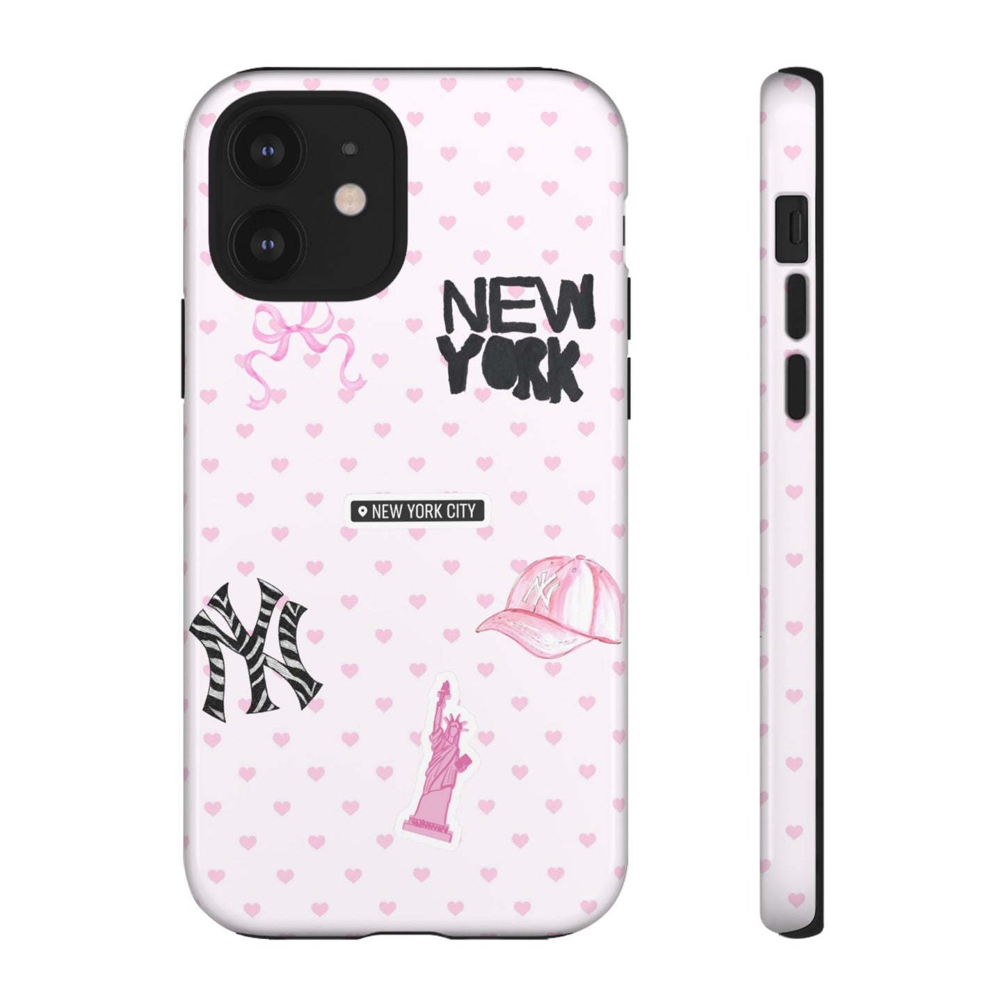 Pink NY Heart Case