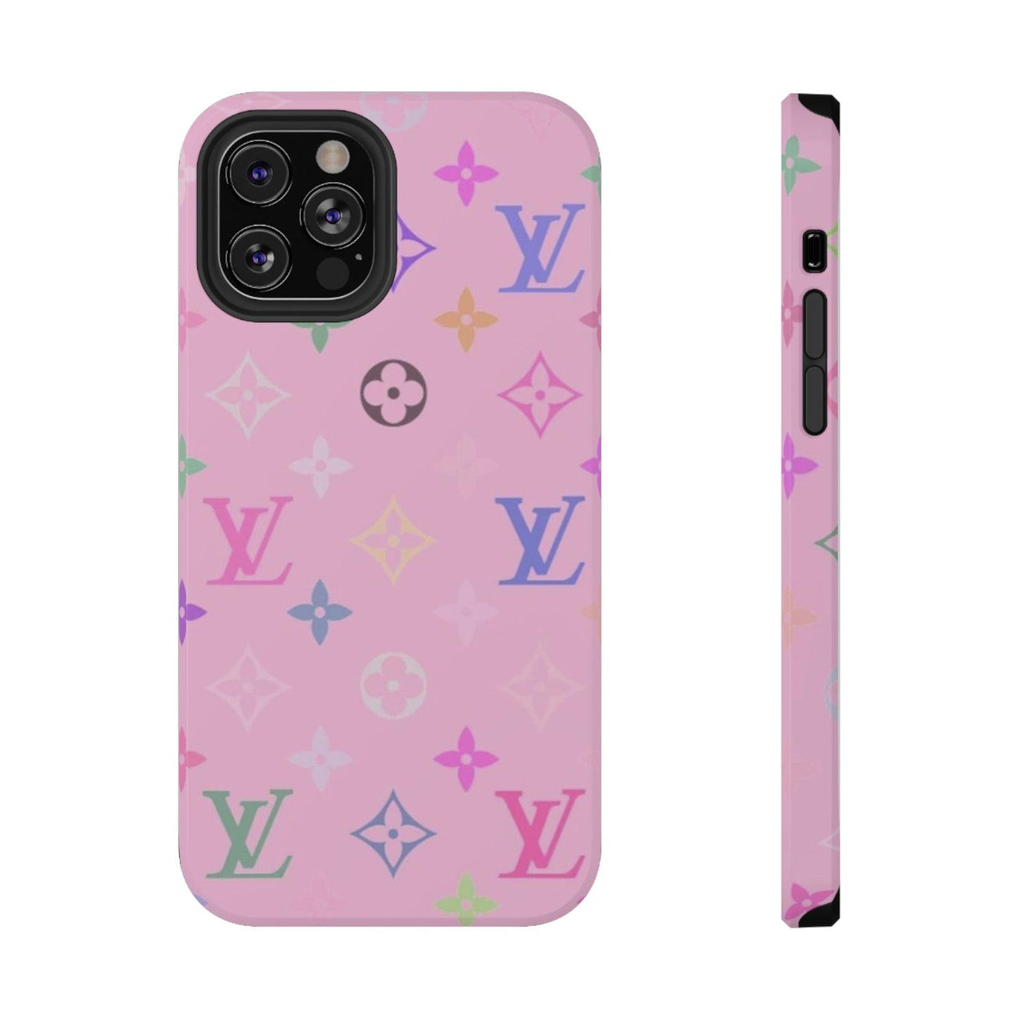 Pink Monogram - Impact-Resistant Case