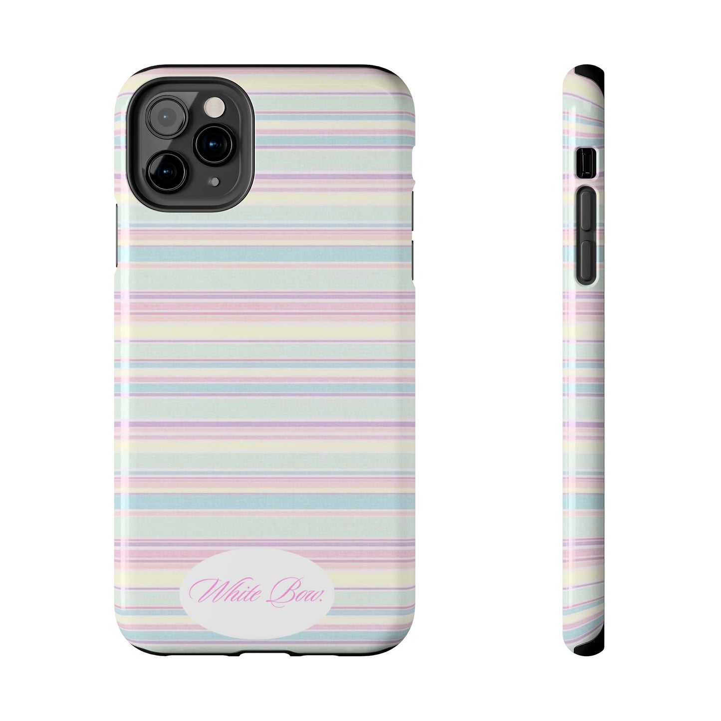 Signature White Bow Case