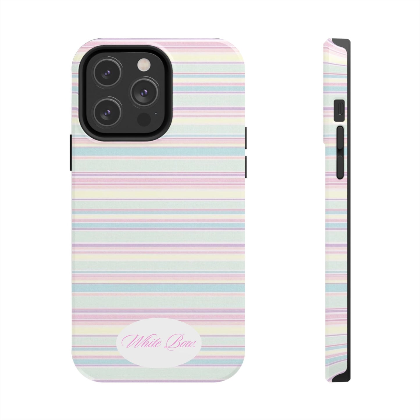Signature White Bow Case