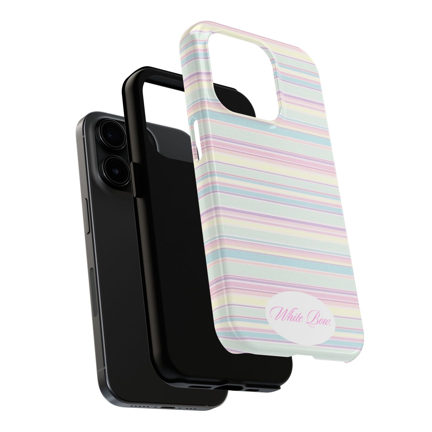 Signature White Bow Case