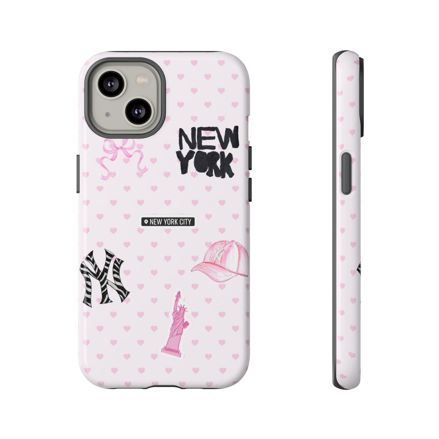 Pink NY Heart Case