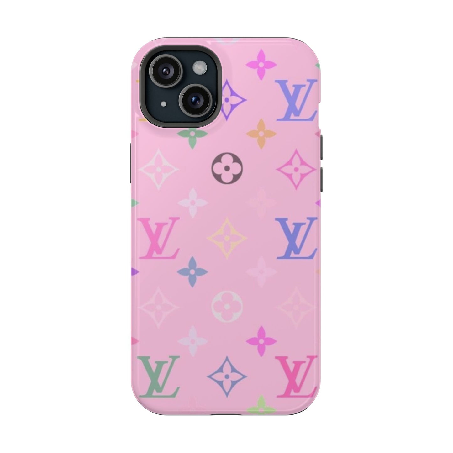 Pink Monogram - Impact-Resistant Case