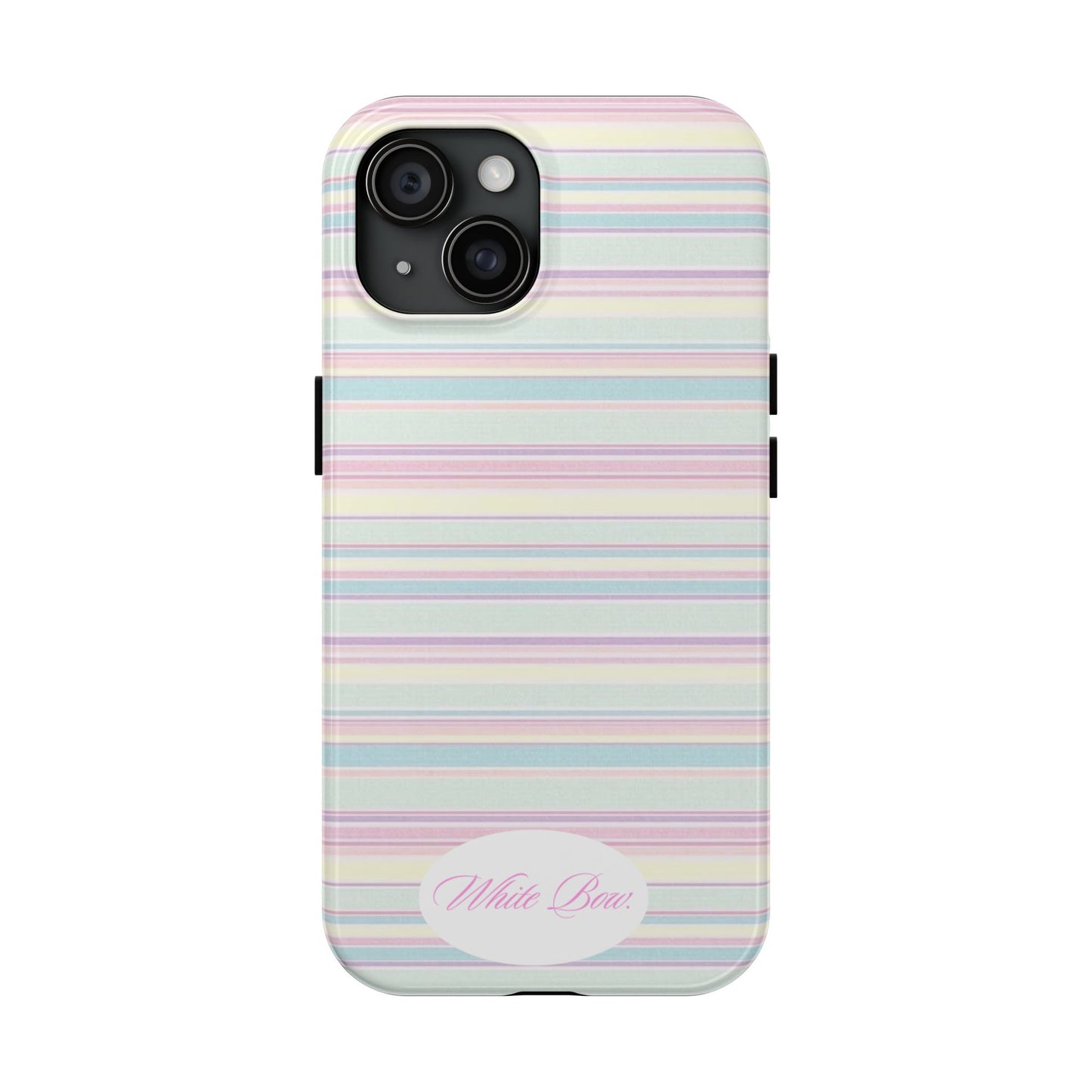 Signature White Bow Case