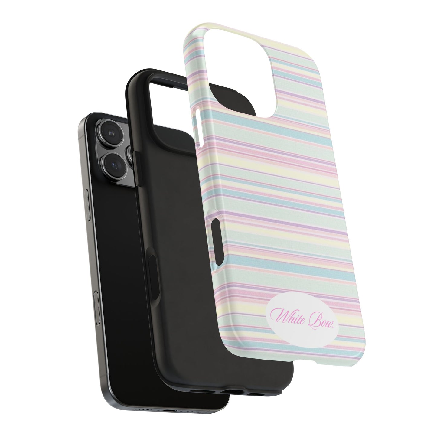 Signature White Bow Case
