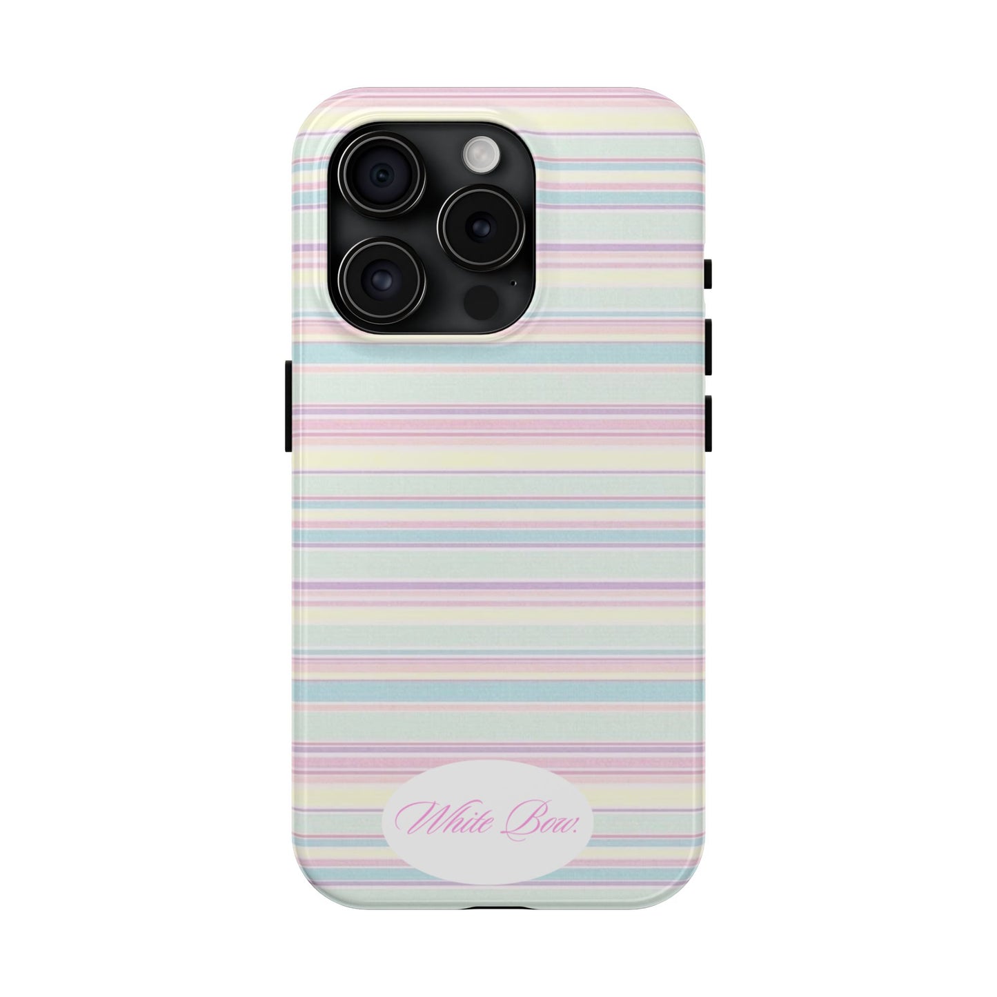 Signature White Bow Case