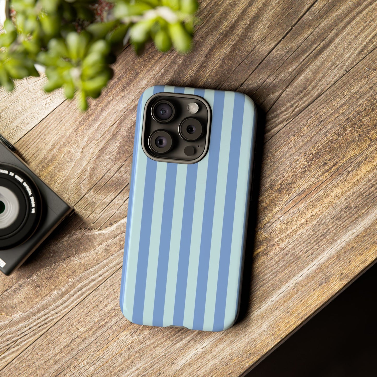 Blue Stripes Case