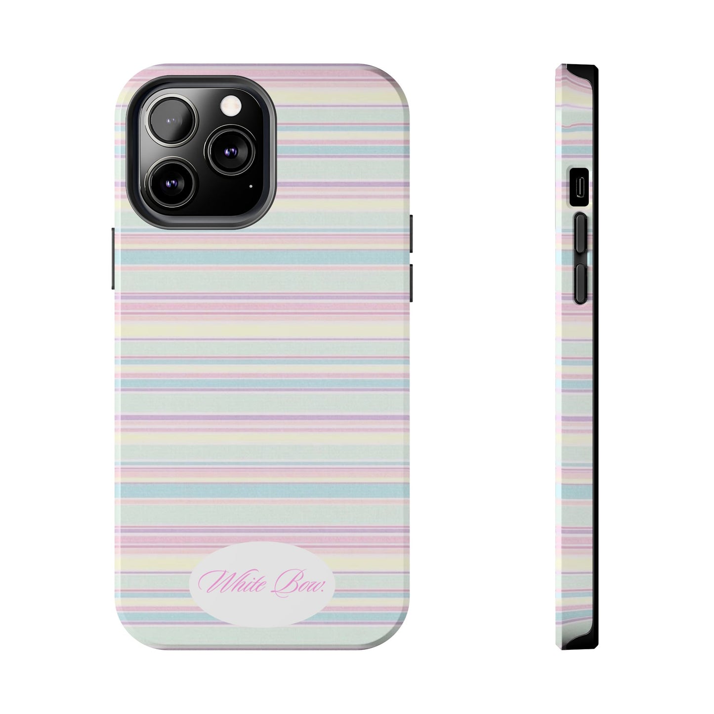 Signature White Bow Case