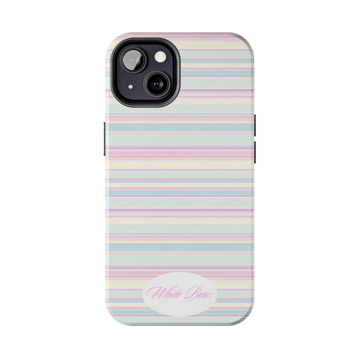 Signature White Bow Case