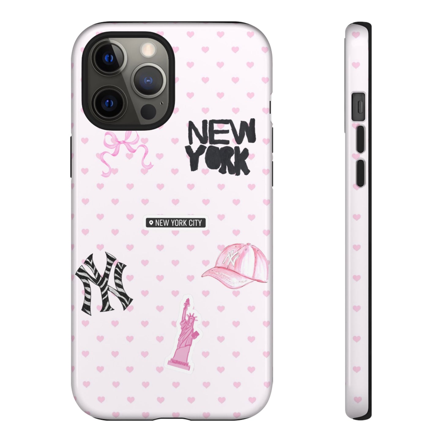 Pink NY Heart Case