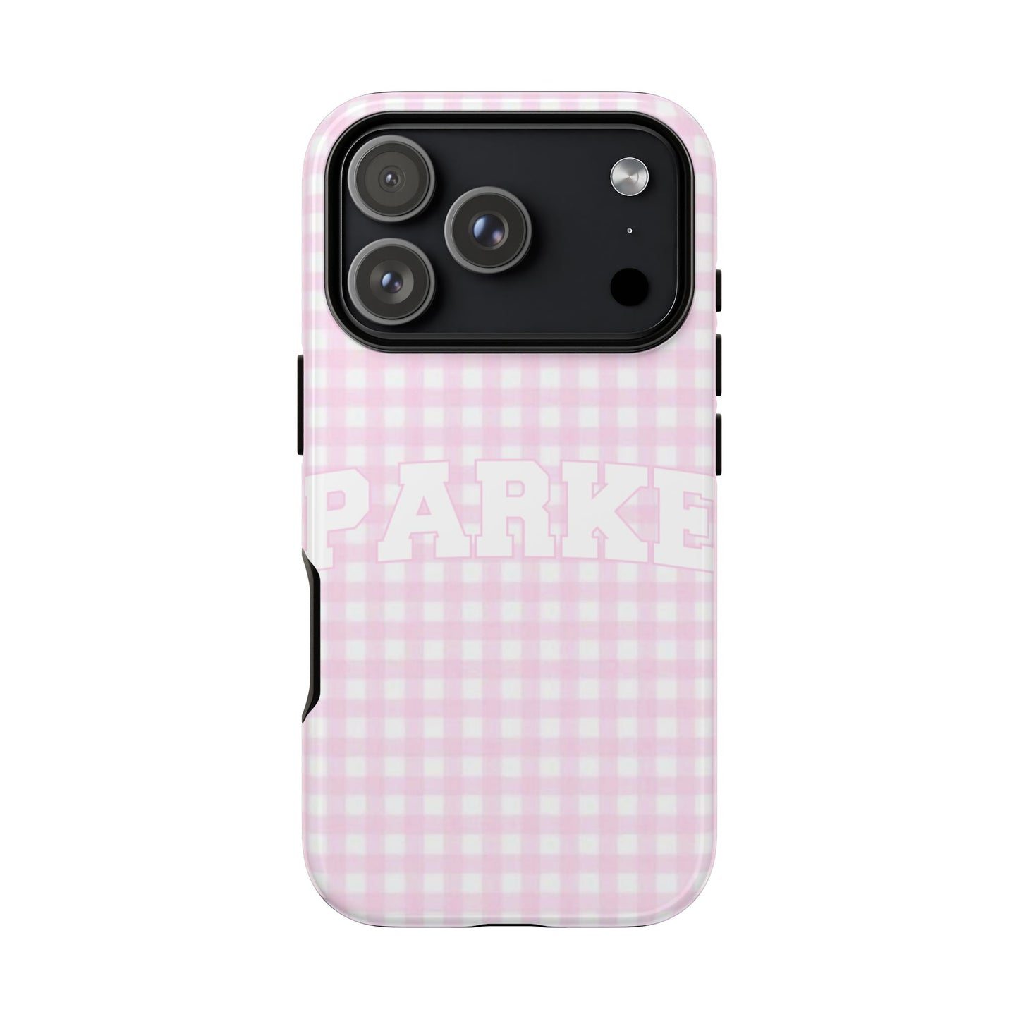 Pink Gingham Case