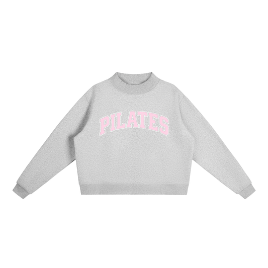 Pilates Fleece Mockneck Sweatshirt
