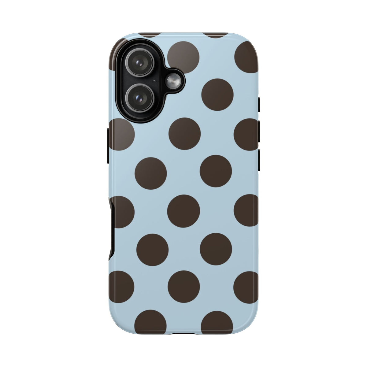Brown Polka Dot Case