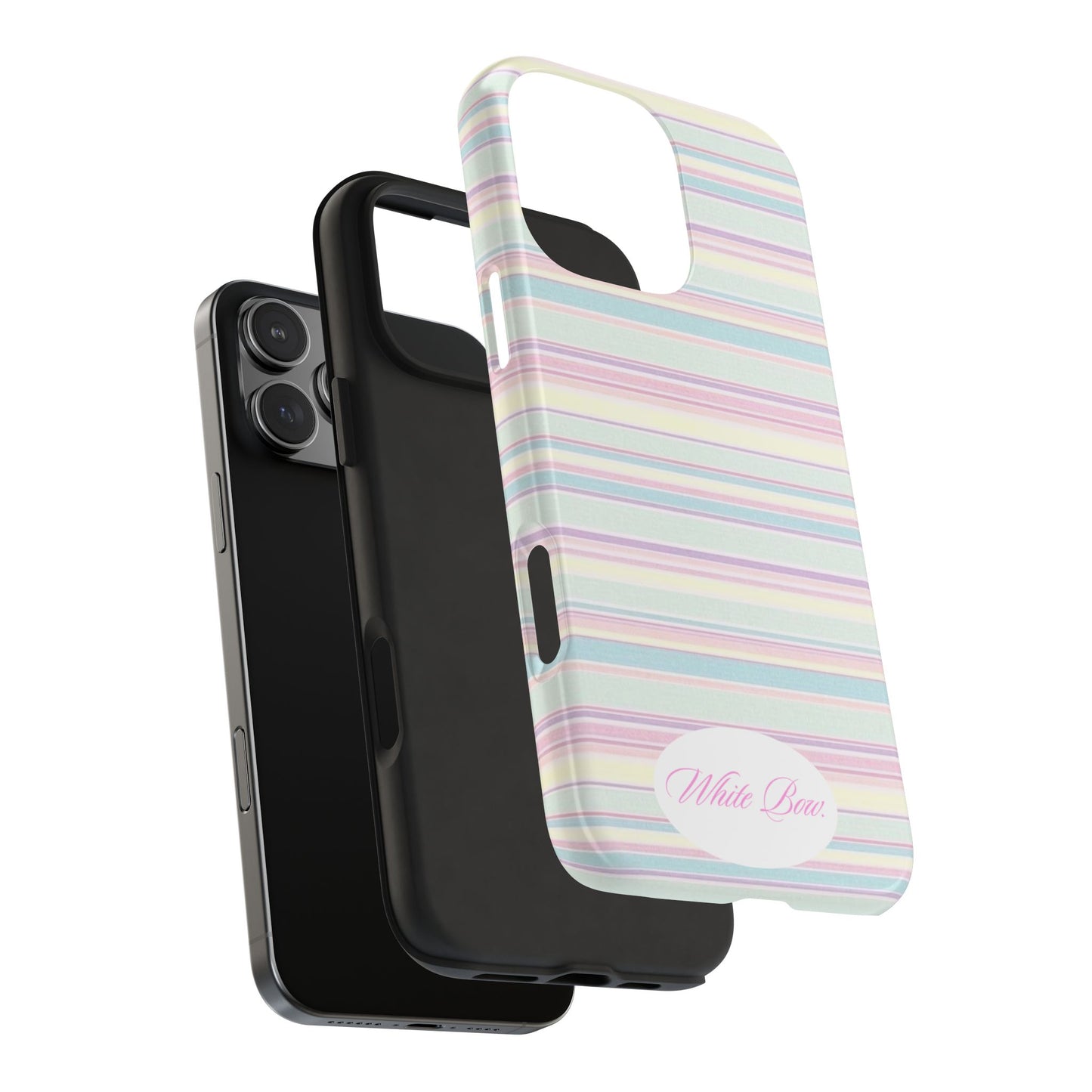 Signature White Bow Case