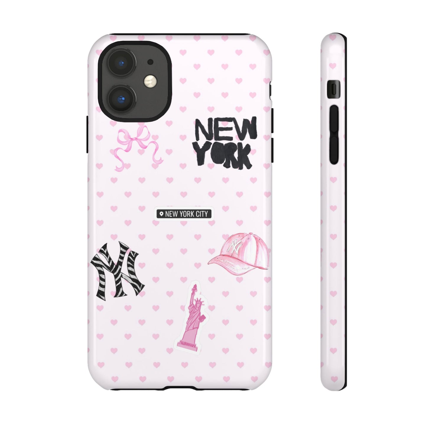 Pink NY Heart Case