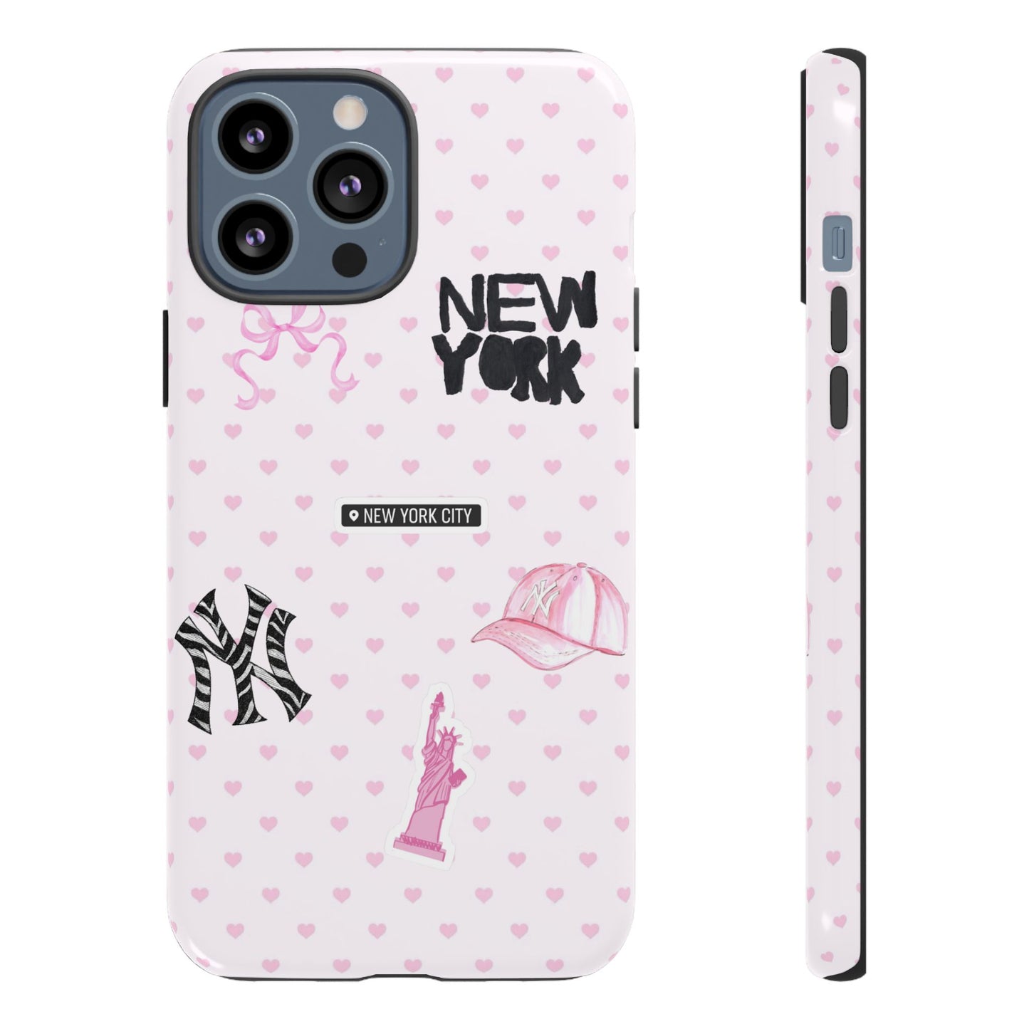 Pink NY Heart Case