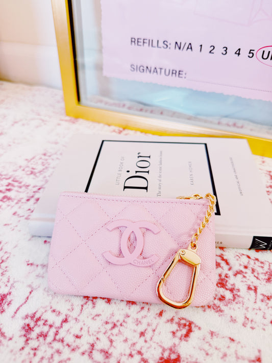 Pink Luxe Coin Wallet