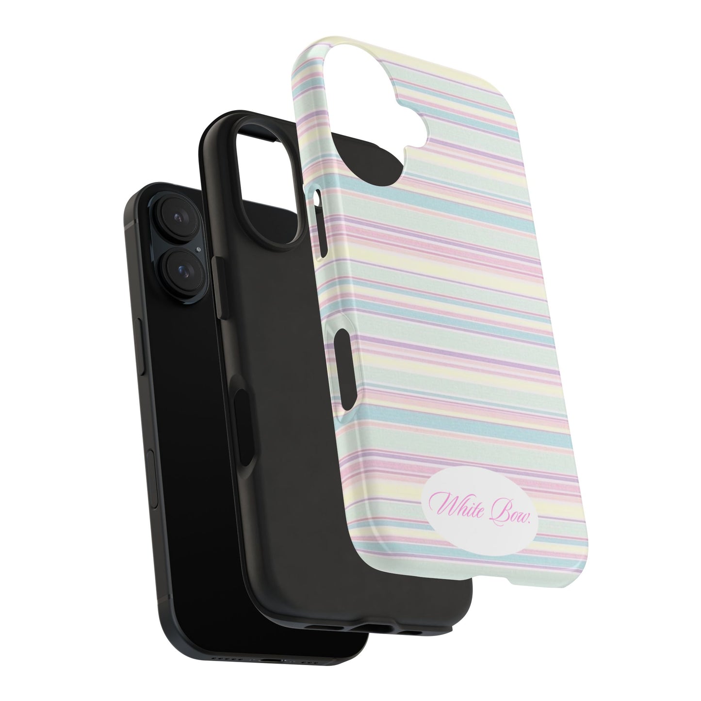 Signature White Bow Case