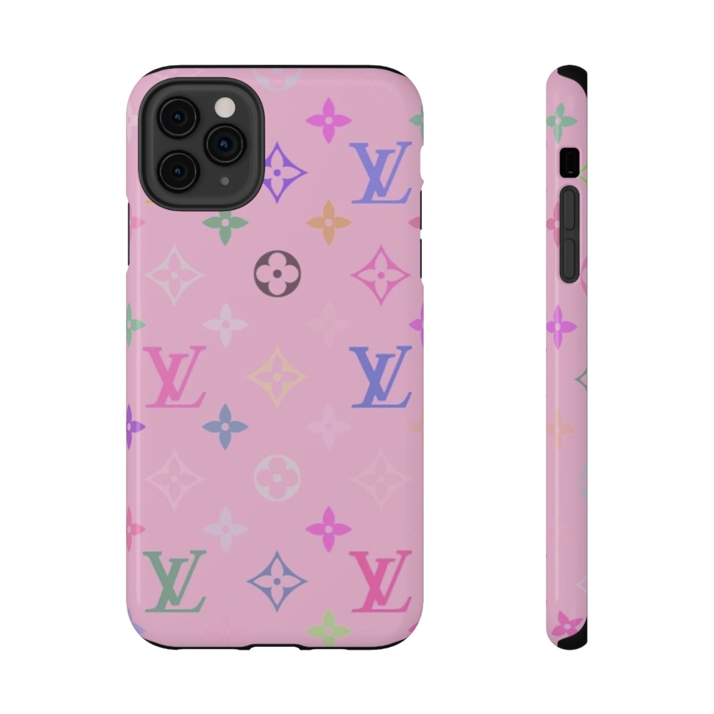 Pink Monogram - Impact-Resistant Case