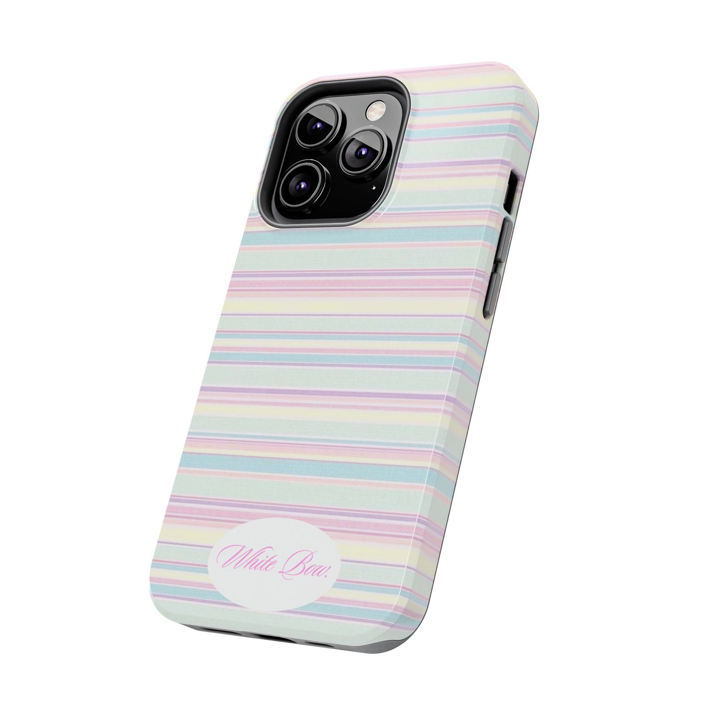 Signature White Bow Case