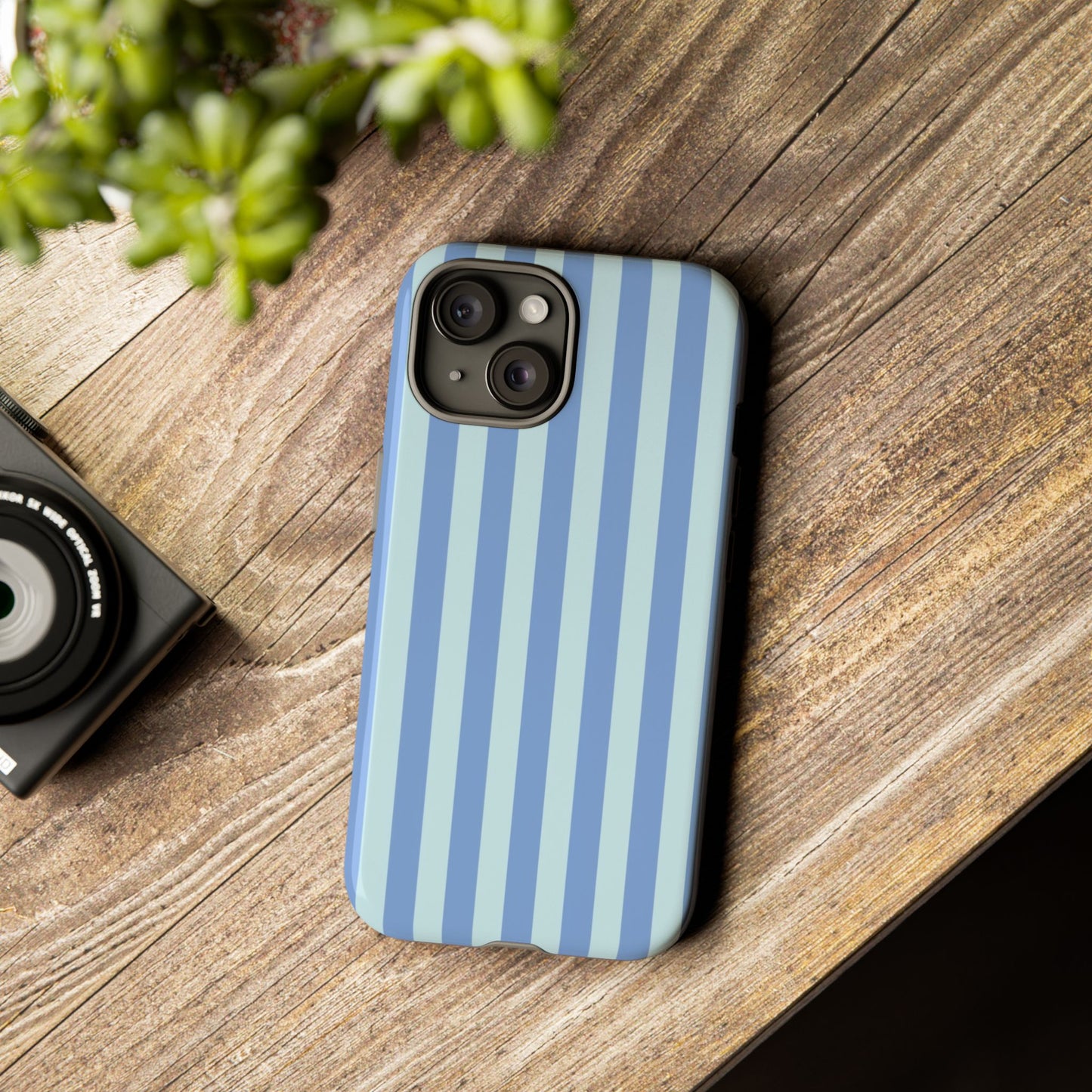 Blue Stripes Case