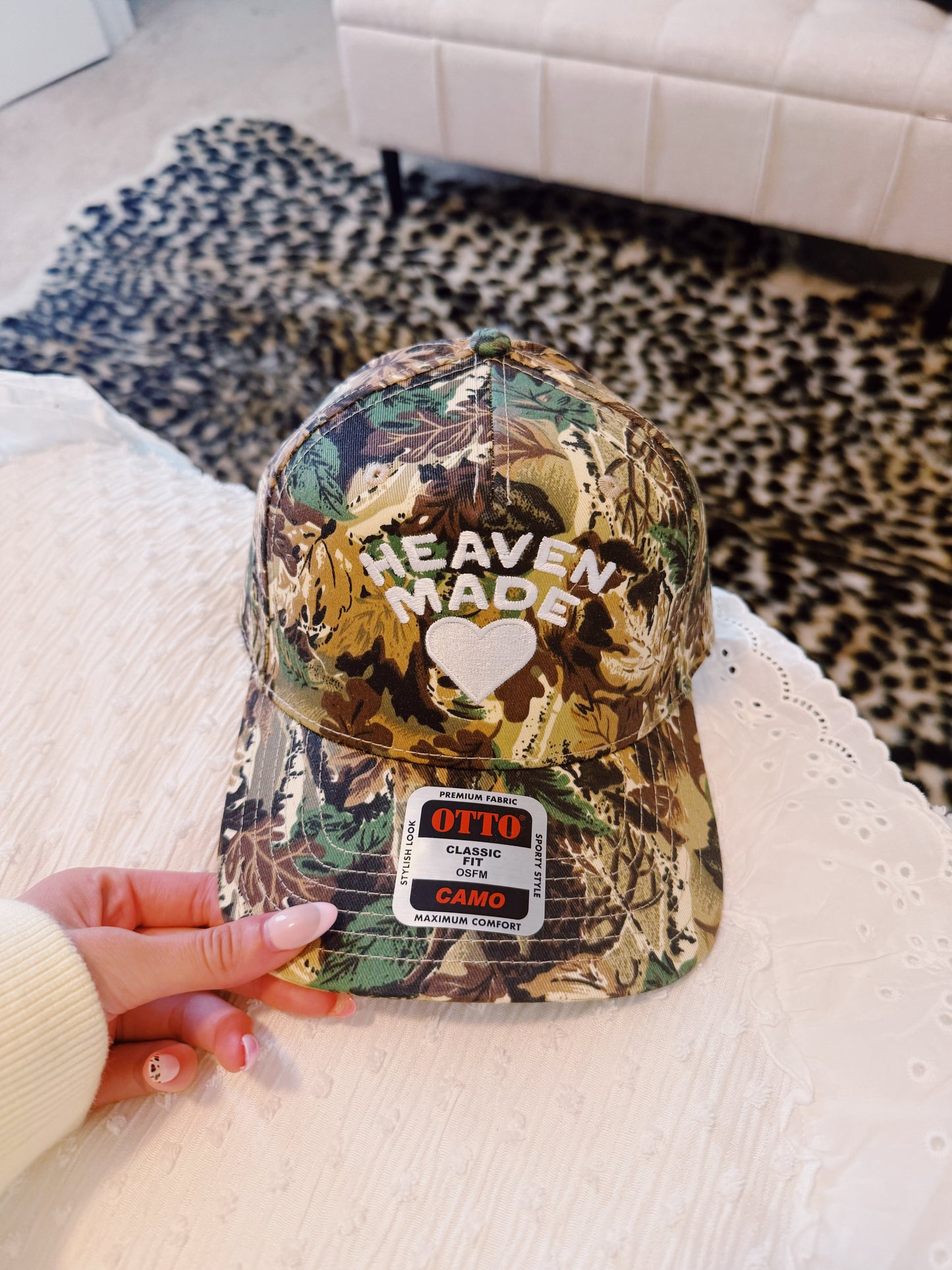 Camo X Heaven Made Trucker Hat - 1 Left