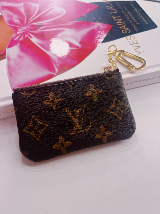 Signature Leather Coin Purse