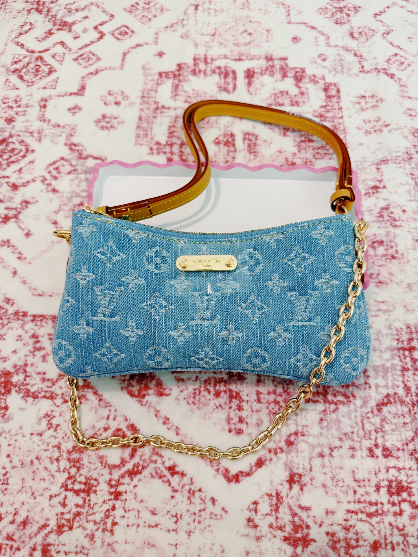 Blue Denim Purse