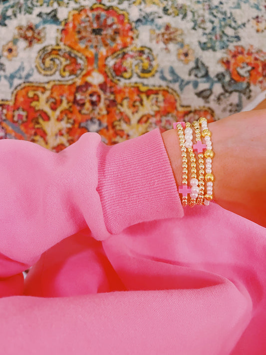 The Pink Pearl Bracelet