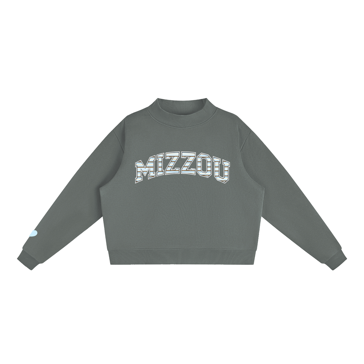 MIZZOU Fleece Mock-Neck Sweatshirt