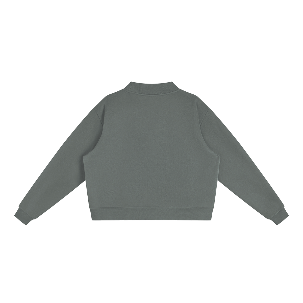 GOLDEN G Fleece Mock-Neck Sweatshirt